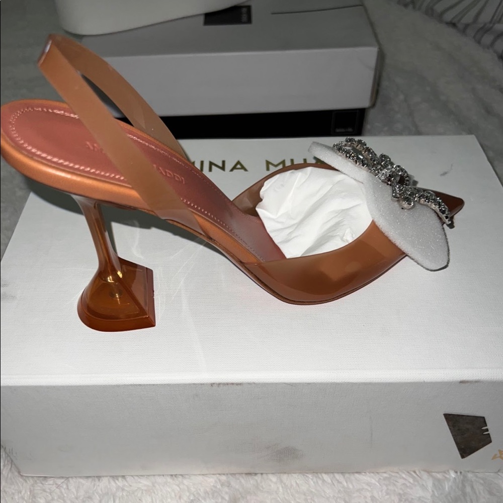Amina Muaddi Rosie Glass Heal